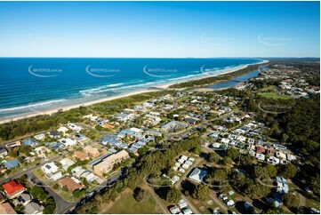 Aerial Photo Pottsville NSW Aerial Photography