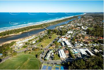 Aerial Photo Pottsville NSW Aerial Photography