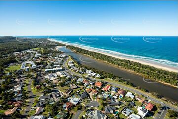 Aerial Photo Pottsville NSW Aerial Photography