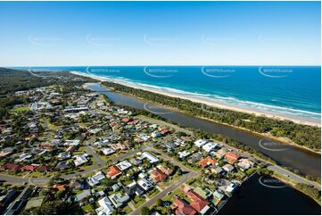 Aerial Photo Pottsville NSW Aerial Photography