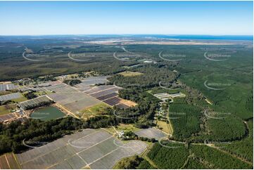 Aerial Photo Glass House Mountains QLD Aerial Photography