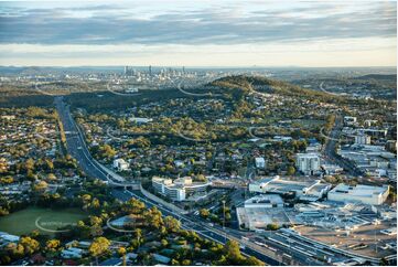 Early Morning Aerial Photo Upper Mount Gravatt QLD