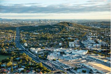 Early Morning Aerial Photo Upper Mount Gravatt QLD