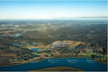 Early Morning Aerial Photo Redland Bay QLD