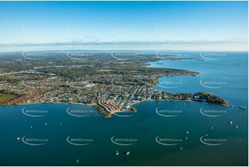 Early Morning Aerial Photo Victoria Point QLD