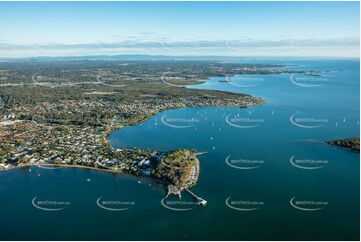 Early Morning Aerial Photo Victoria Point QLD