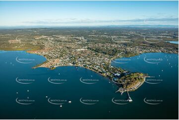 Early Morning Aerial Photo Victoria Point QLD