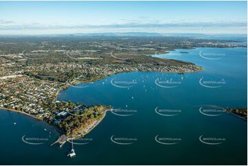 Early Morning Aerial Photo Victoria Point QLD