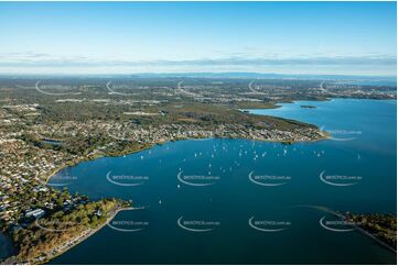 Early Morning Aerial Photo Victoria Point QLD