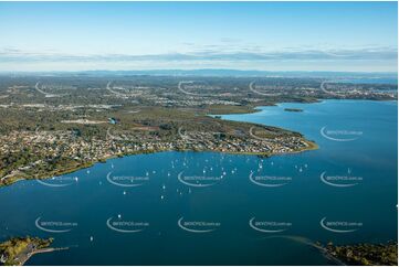 Early Morning Aerial Photo Victoria Point QLD