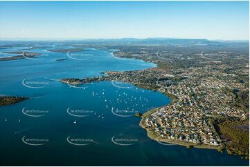 Early Morning Aerial Photo Victoria Point QLD