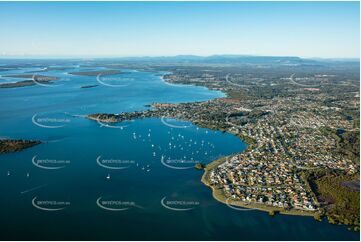 Early Morning Aerial Photo Victoria Point QLD