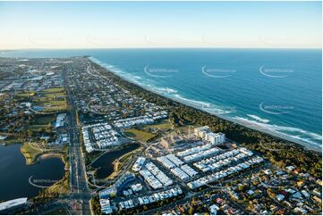 Sunset Aerial Photo Bokarina QLD Aerial Photography