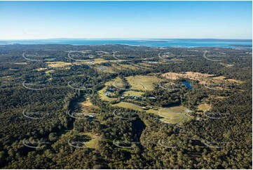 Aerial Photo Sirromet Winery Mount Cotton QLD