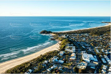 Sunrise Aerial Photo Cabarita Beach NSW