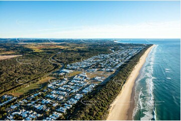 Sunrise Aerial Photo Casuarina NSW