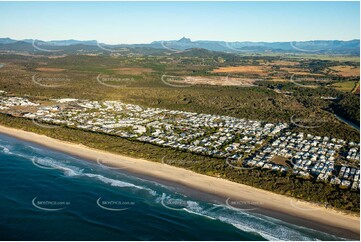 Sunrise Aerial Photo Casuarina NSW