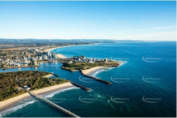 Sunrise Aerial Photo Tweed Heads NSW