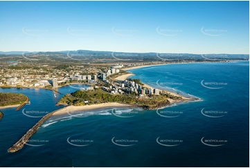 Sunrise Aerial Photo Tweed Heads NSW