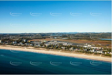 Sunrise Aerial Photo Bilinga QLD