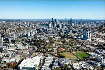 Aerial Photo Bowen Hills QLD Aerial Photography