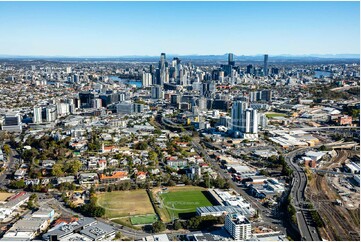 Aerial Photo Bowen Hills QLD Aerial Photography