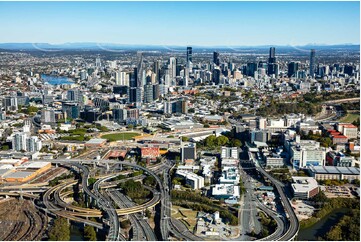 Aerial Photo Bowen Hills QLD Aerial Photography