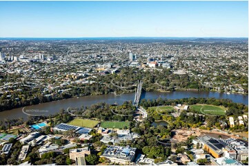 Aerial Photo St Lucia QLD Aerial Photography