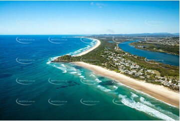 Aerial Photo Fingal Head NSW Aerial Photography