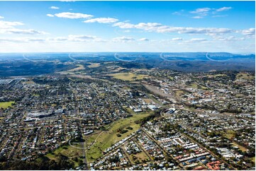 Aerial Photo Newtown QLD Aerial Photography