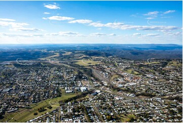 Aerial Photo Newtown QLD Aerial Photography