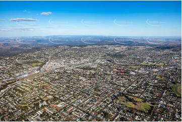 Aerial Photo Newtown QLD Aerial Photography