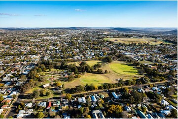 Aerial Photo Newtown QLD Aerial Photography