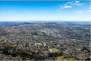 Aerial Photo North Toowoomba QLD Aerial Photography