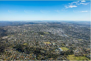 Aerial Photo Mount Lofty QLD Aerial Photography