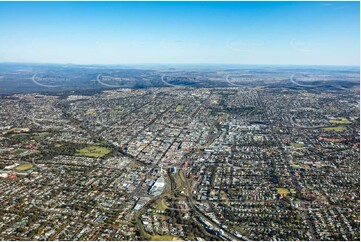 Aerial Photo Toowoomba City QLD Aerial Photography