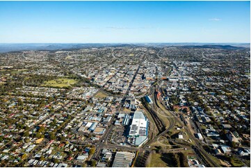 Aerial Photo Toowoomba City QLD Aerial Photography