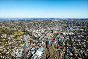 Aerial Photo Toowoomba City QLD Aerial Photography