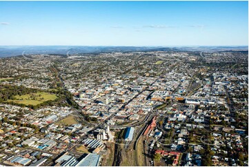 Aerial Photo Toowoomba City QLD Aerial Photography