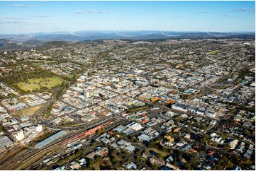 Aerial Photo Toowoomba City QLD Aerial Photography