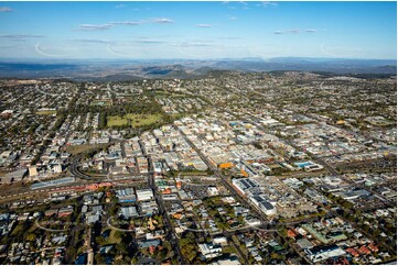 Aerial Photo Toowoomba City QLD Aerial Photography