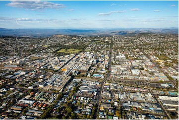 Aerial Photo Toowoomba City QLD Aerial Photography