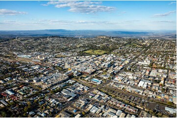 Aerial Photo Toowoomba City QLD Aerial Photography