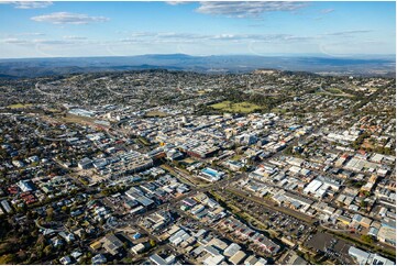 Aerial Photo Toowoomba City QLD Aerial Photography