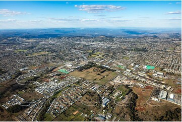 Aerial Photo Harristown QLD Aerial Photography