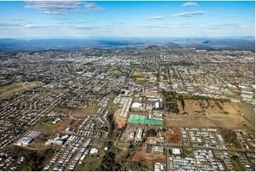 Aerial Photo Harristown QLD Aerial Photography