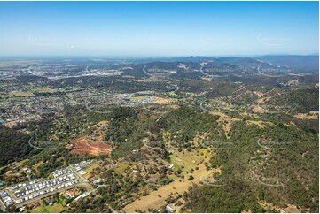 Aerial Photo Bahrs Scrub QLD Aerial Photography