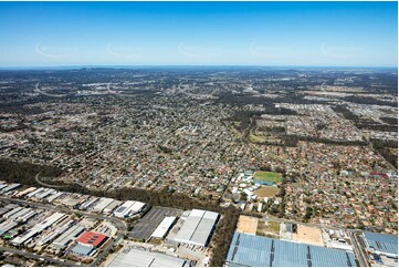 Aerial Photo Crestmead QLD Aerial Photography