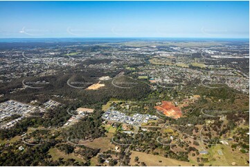 Aerial Photo Bahrs Scrub QLD Aerial Photography