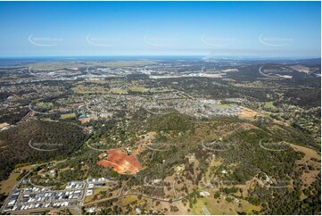 Aerial Photo Bahrs Scrub QLD Aerial Photography